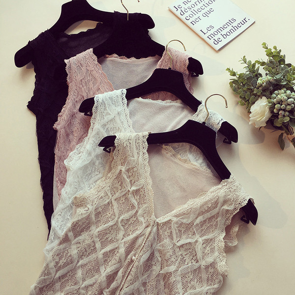 Maieu elegant de dama cu dantela si nasturi in mai multe culori