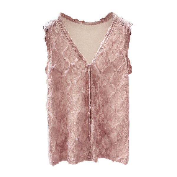 Maieu elegant de dama cu dantela si nasturi in mai multe culori