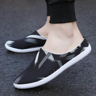 Ανδρικά μοκασίνια με πολύχρωμα στοιχεία