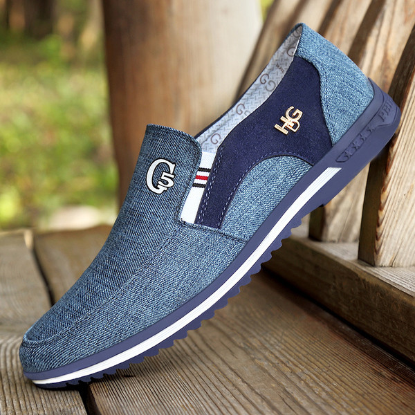 Mocasini eleganti pentru barbati cu broderie