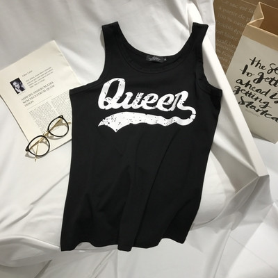 Maieu de damă cu o inscripție în cinci culori