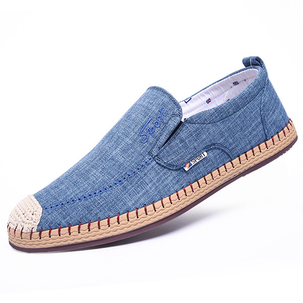 Mocasini pentru bărbați cu cusătură exterioară în trei culori