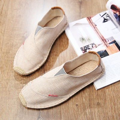 Καλοκαιρινά ανδρικά escapilla με μια λεπτή σόλα