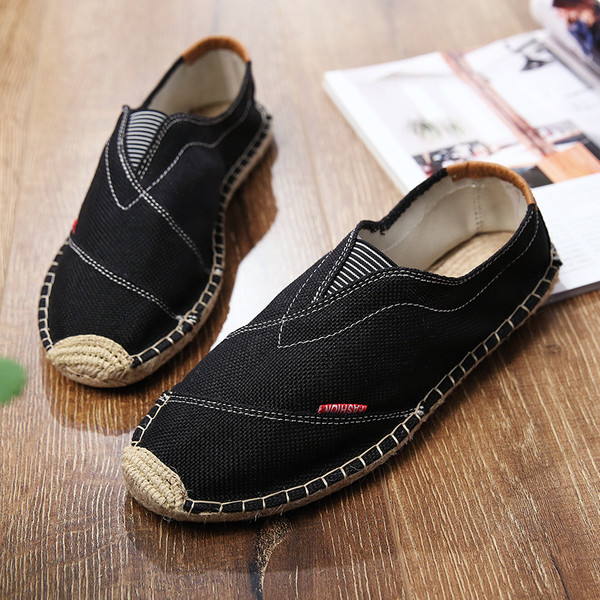 Espadrile de vară pentru bărbați cu talpă subțire