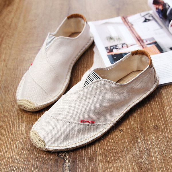 Espadrile de vară pentru bărbați cu talpă subțire