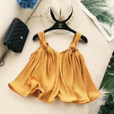 Maieu de damă cu nod decorativ în trei culori