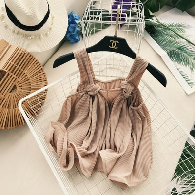 Maieu de damă cu nod decorativ în trei culori