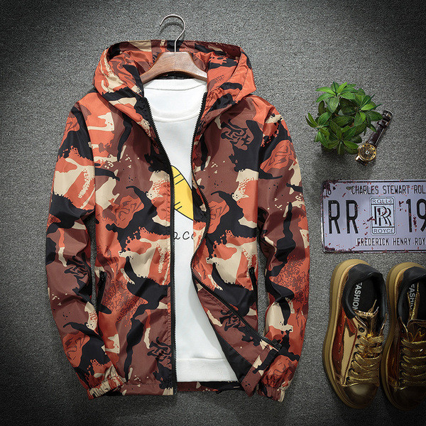 Ανοιξιάτικο ανδρικό μπουφάν  σε διάφορα χρώματα