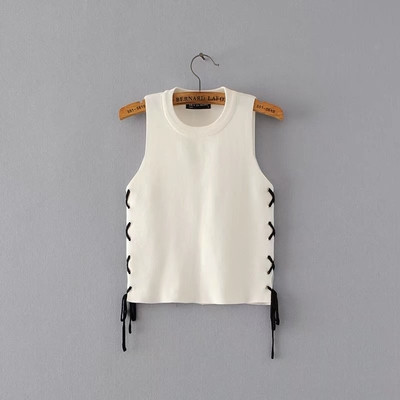 Καθημερινό γυναικειο αμάνικο με συνδέσμους σε διάφορα χρώματα