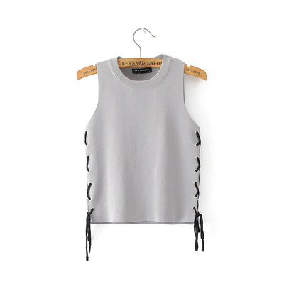 Καθημερινό γυναικειο αμάνικο με συνδέσμους σε διάφορα χρώματα