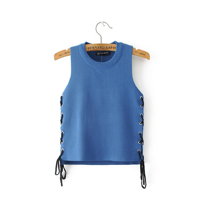 Καθημερινό γυναικειο αμάνικο με συνδέσμους σε διάφορα χρώματα