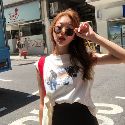 Maieu de dama cu aplicatie in trei culori - model lat