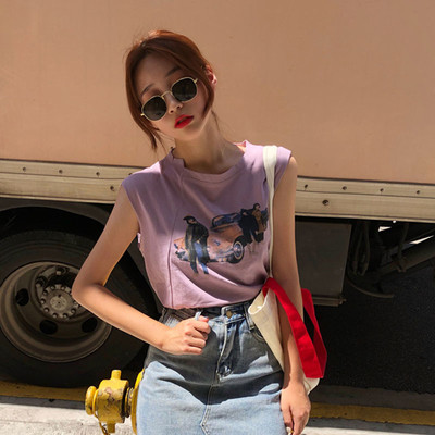 Maieu de dama cu aplicatie in trei culori - model lat