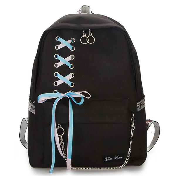 Rucsac de dama cu cravate in mai multe culori si in doua modele