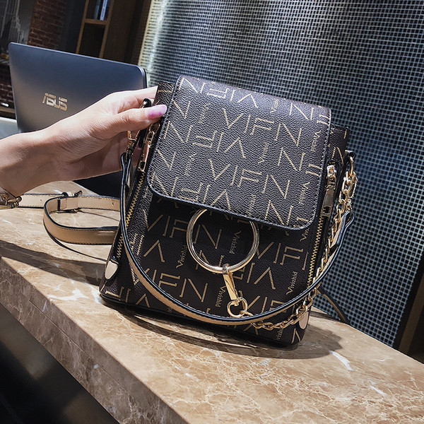 Rucsac mic de dama in trei culori cu inscriptii