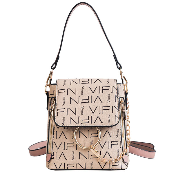 Rucsac mic de dama in trei culori cu inscriptii