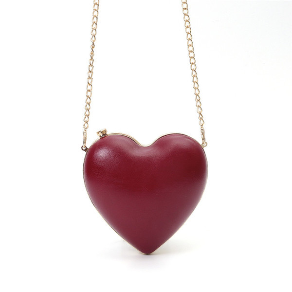 Geantă mică modernă de damă - Heart