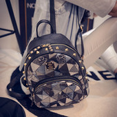 Дамска раница от еко кожа в няколко цвята и модела