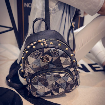 Дамска раница от еко кожа в няколко цвята и модела