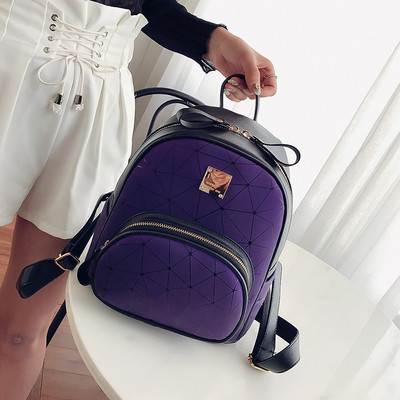 Дамска раница от еко кожа в няколко цвята и модела