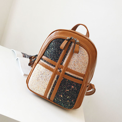 Rucsac mic de dama cu elemente stralucitoare in doua modele