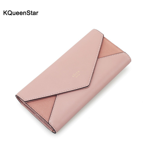 Portofel mare de dama elegant cu inscriptie in mai multe culori