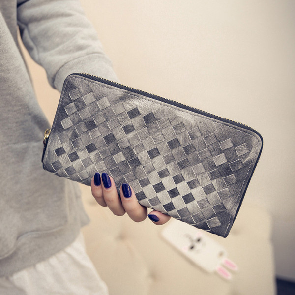 Portofel mare de dama frumos cu fermoar