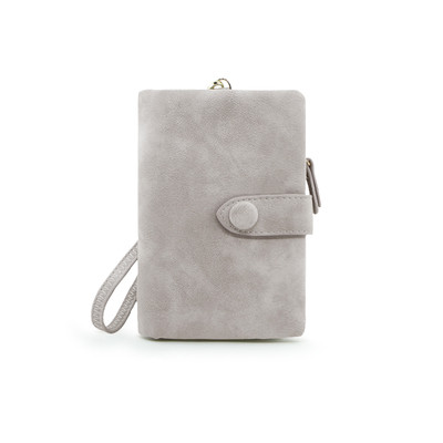 Portofel de dama modern din piele intoarsa in mai multe culori