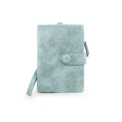 Portofel de dama modern din piele intoarsa in mai multe culori