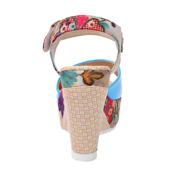 Sandale de dama moderne cu talpa de 8 cm in patru culori