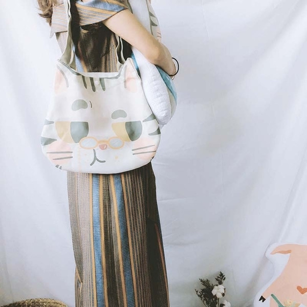 Geanta de dama potrivita pentru utilizarea de zi cu zi cu imprimeu