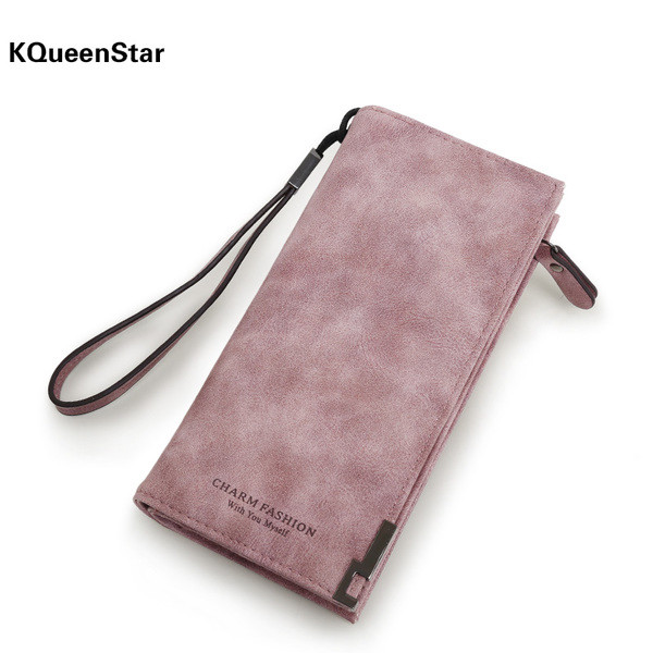 Portofel mare de dama modern cu inscriptie si elemente metalice in mai multe culori