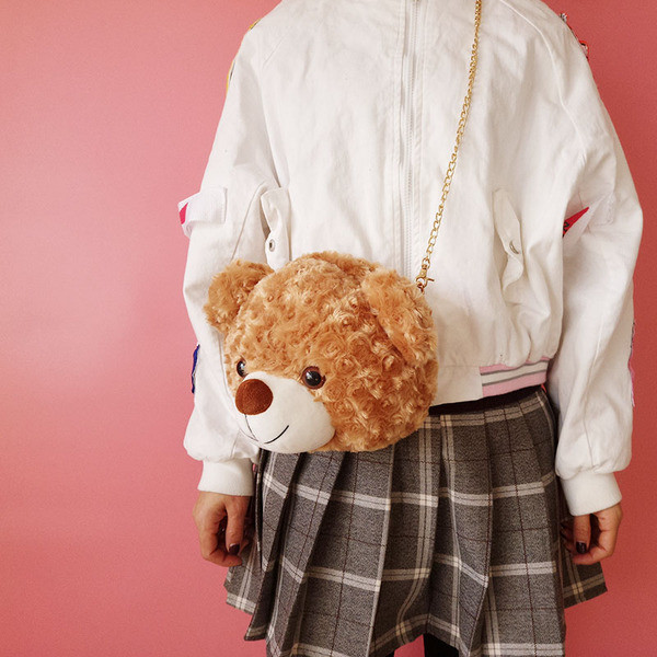 Дамска малка чанта - Мече