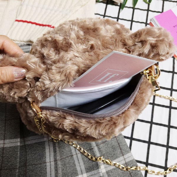 Дамска малка чанта - Мече