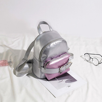 Rucsac de dama cu buzunar exterior si curea in mai multe culori