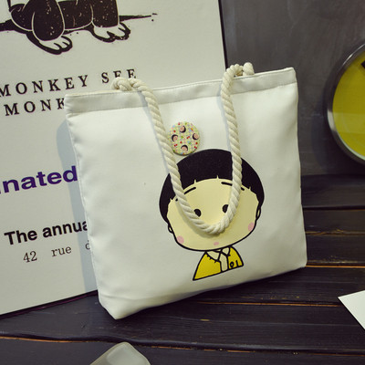 Geanta de dama de zi cu zi in mai multe culori cu inscriptie si imprimeu