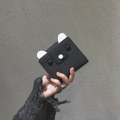 Portofel mic de dama modern din piele ecologica cu