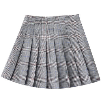 Лятна свежа плисирана пола в няколко цвята 