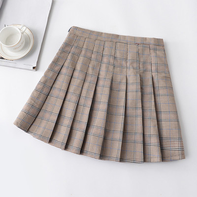 Лятна свежа плисирана пола в няколко цвята 