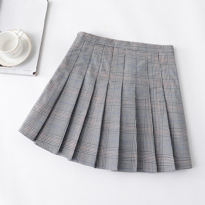 Лятна свежа плисирана пола в няколко цвята 