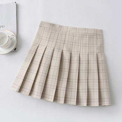 Лятна свежа плисирана пола в няколко цвята 