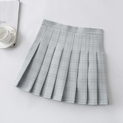 Лятна свежа плисирана пола в няколко цвята 