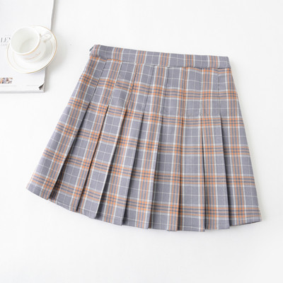 Лятна свежа плисирана пола в няколко цвята 