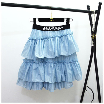 Fusta de dama HIT Summer cu inscriptie de curea in mai multe culori