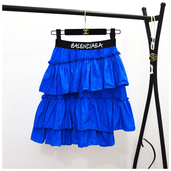 Fusta de dama HIT Summer cu inscriptie de curea in mai multe culori