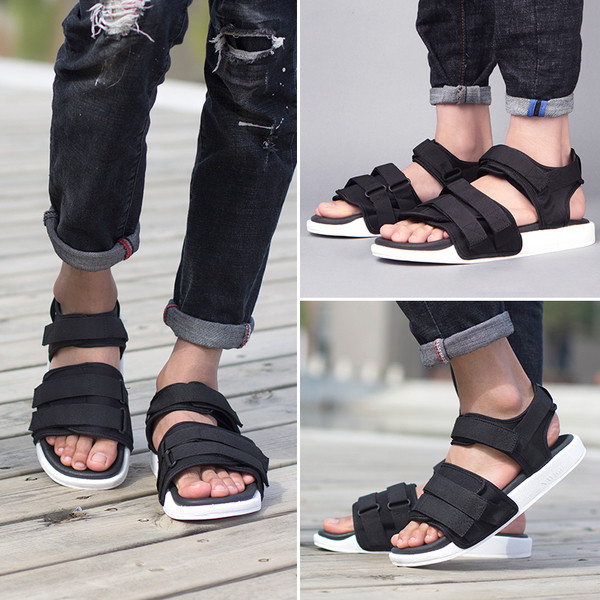 Sandale sport pentru bărbați și femei cu autocolante în cinci culori