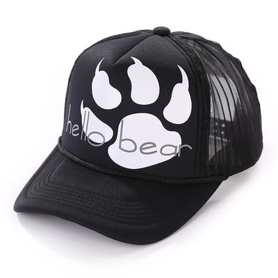 Мъжки шапки с различни щампи и мрежа