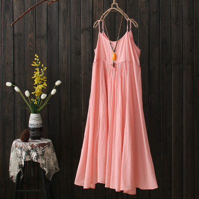 Rochie moderna de dama cu bretele subtiri model lat in mai multe culori