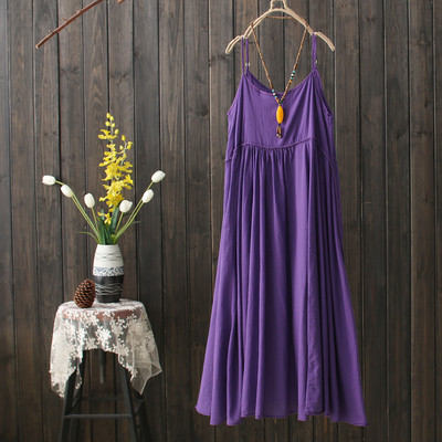 Rochie moderna de dama cu bretele subtiri model lat in mai multe culori