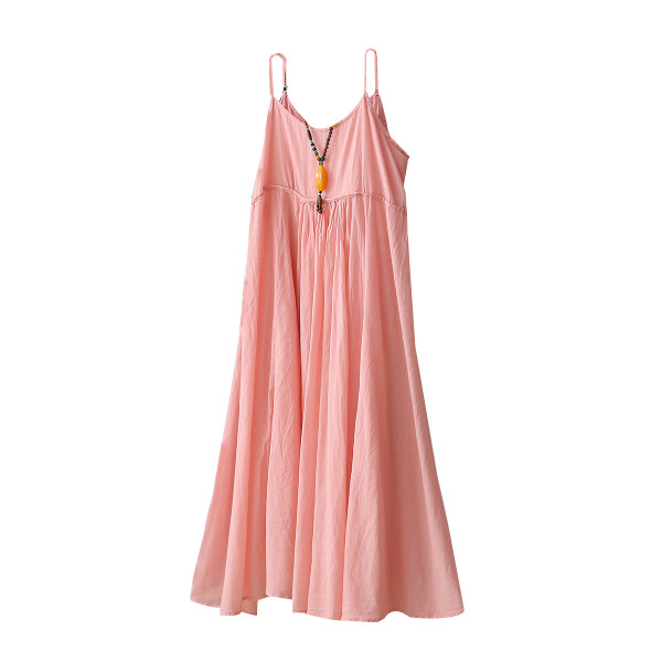 Rochie moderna de dama cu bretele subtiri model lat in mai multe culori